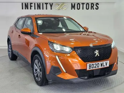 Used Peugeot 2008 Active 97 HP (71 kW) 2020 Orange SUV