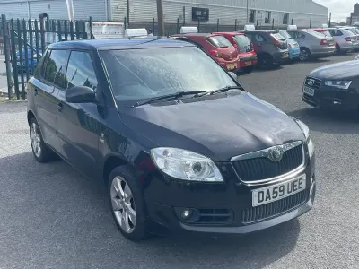 Used Skoda Fabia Sport 105 HP (77 kW) 2010 Black Hatchback