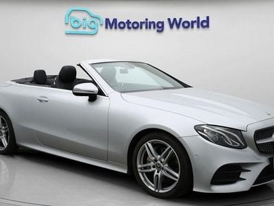 Silver Used 2019 Mercedes E220 AMG line Cabriolet | £20,500 (Good price)