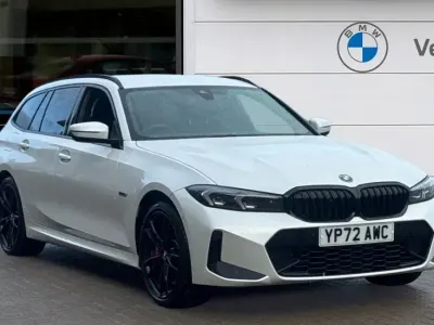 Used BMW 330e M Sport 292 HP (214 kW) 2022 White Estate