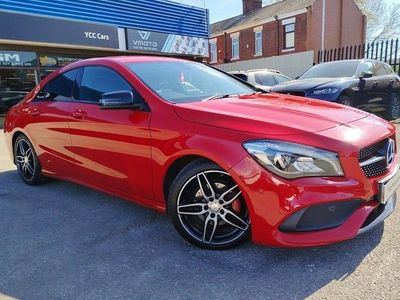 Begagnad Mercedes CLA200 AMG line 136 HK (100 kW) 2016 Sedan