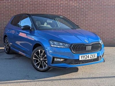 Used Skoda Fabia Monte Carlo 85 HP (62 kW) 2024 Blue Hatchback