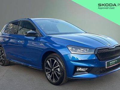 New Skoda Fabia Monte Carlo 116 HP (85 kW) 2025 Blue Hatchback