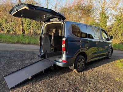 Blue Used 2025 Ford Tourneo Custom Titanium Van | £42,995 (Expensive)