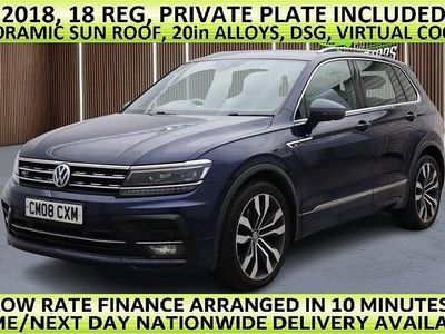 Used VW Tiguan R-line 180 HP (132 kW) 2018 Blue SUV