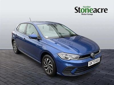 Used VW Polo Life 95 HP (69 kW) 2023 Blue Hatchback