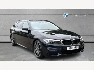 Used BMW 540 M Sport 335 HP (246 kW) 2019 Black Estate