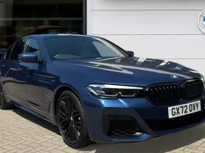 Used BMW 520 M Sport 187 HP (137 kW) 2022 Blue Sedan