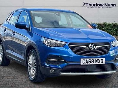 Used Vauxhall Grandland X S 131 HP (96 kW) 2019 Blue SUV