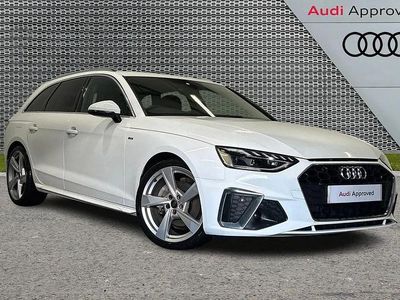 White Used 2024 Audi A4 S-Line Estate | £30,999 (A bit pricey)