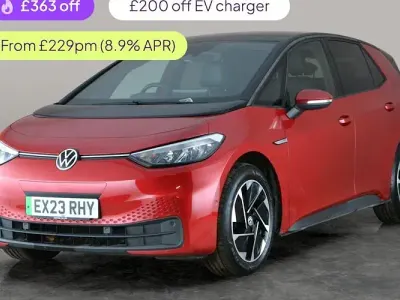 Used VW ID.3 Pro Performance 150 kW (204 HP) 2023 Red Hatchback