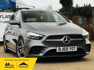 Used Mercedes B180 AMG line 116 HP (85 kW) 2019 Grey Hatchback