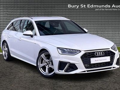 White Used 2024 Audi A4 S-Line Estate | £29,014 (Fair price)