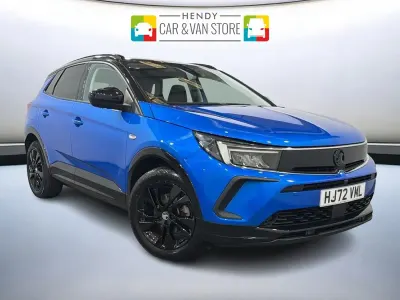 Used Vauxhall Grandland X GS Line 2022 Blue SUV