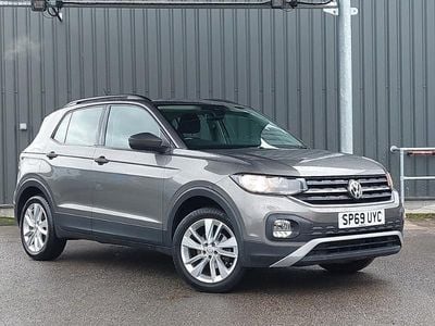 Used VW T-Cross SE 95 HP (69 kW) 2019 Grey SUV