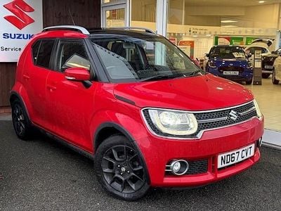Red/black Used 2017 Suzuki Ignis SZ5 Hatchback | £7,999 (A bit pricey)