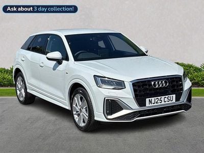 White Used 2025 Audi Q2 S-Line SUV | £27,558 (Fair price)