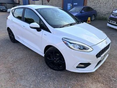 Used Ford Fiesta ST-Line 2019 White Hatchback