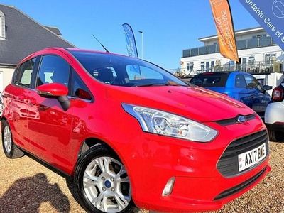 Used Ford B-MAX Zetec 90 HP (66 kW) 2017 Red MPV