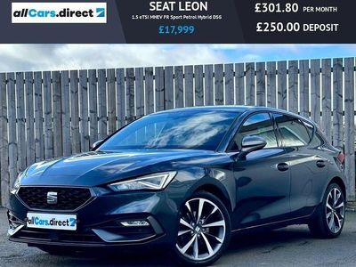 Used Seat Leon FR Sport 2022 Grey Hatchback