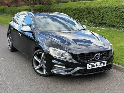 Used Volvo V60 R-Design 181 HP (133 kW) 2014 Black Estate