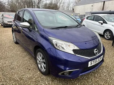 Używany Nissan Note N-TEC 80 KM (58 kW) 2015 Niebieski Hatchback