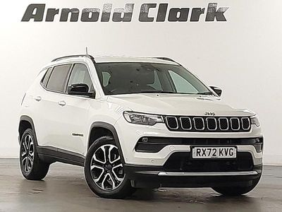 White Used 2022 Jeep Compass Limited SUV | £17,998 (Fair price)
