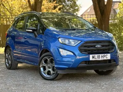 Używany Ford Ecosport ST-Line 125 KM (91 kW) 2018 Niebieski SUV