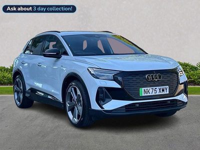 Used Audi Q4 e-tron Black Edition 210 kW (286 HP) 2025 White SUV