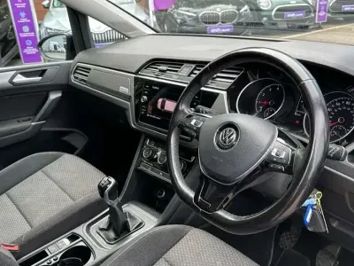 Used VW Touran Family 150 HP (110 kW) 2020 Blue MPV