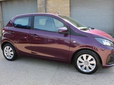 Used Peugeot 108 Active 68 HP (50 kW) 2017 Mauve/purple Hatchback