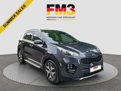 Used Kia Sportage GT-Line S 174 HP (127 kW) 2017 Silver SUV
