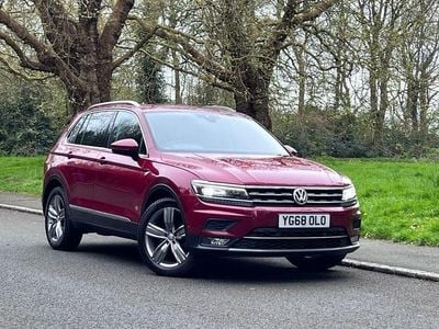 Used VW Tiguan SEL 150 HP (110 kW) 2018 Red SUV