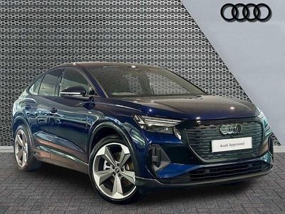 Used Audi Q4 e-tron Black Edition 210 kW (286 HP) 2025 Blue SUV