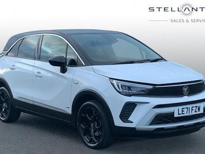 Used Vauxhall Crossland S 110 HP (80 kW) 2021 Blue SUV