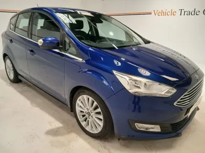 Used Ford C-MAX Titanium 120 HP (88 kW) 2017 Blue MPV