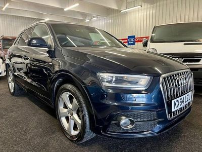 Used Audi Q3 S-Line 177 HP (130 kW) 2014 Blue SUV