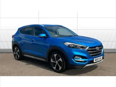 Used Hyundai Tucson Edition 177 HP (130 kW) 2018 Blue SUV