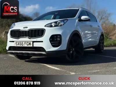 Used Kia Sportage GT-Line 134 HP (98 kW) 2016 White SUV