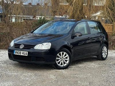 Used VW Golf VI Match 103 HP (75 kW) 2008 Black Hatchback