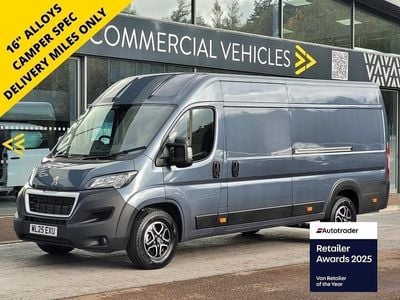 Grey New 2025 Peugeot Boxer Van | £26,990