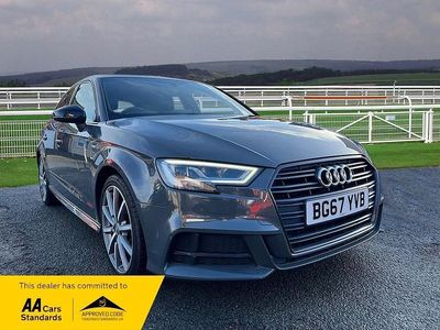 Used Audi A3 Black Edition 2017 Grey Hatchback