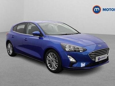 Blue Used 2020 Ford Focus Titanium X Hatchback | £12,749 (Good price)