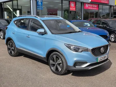 Used MG ZS Exclusive 105 kW (143 HP) 2021 Blue SUV