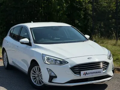 Used Ford Focus Titanium 125 HP (91 kW) 2019 White Hatchback