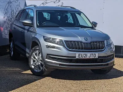Używany Skoda Kodiaq SE 150 KM (110 kW) 2021 Szary SUV