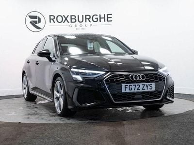 Used Audi A3 Sportback S-Line 110 HP (80 kW) 2022 Black Hatchback