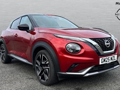 Used Nissan Juke Tekna+ 114 HP (83 kW) 2025 Fuji sunset red SUV