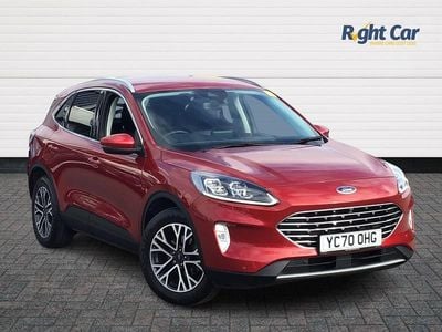 Red Used 2020 Ford Kuga Titanium SUV | £14,799 (Good price)