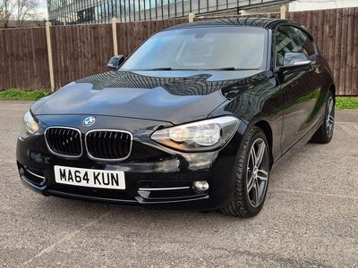 Used BMW 116 Sport Line 2014 Black Hatchback